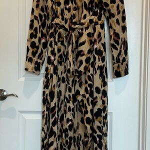 Leopard kimono (brand never fully dressed)
